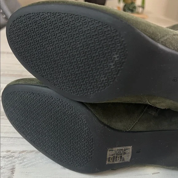 KATE SPADE Olive Green Over-the-Knee Boots - Picture 13 of 16